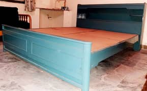 Double Bed wooden