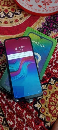 Infinix hot 8 lite with box