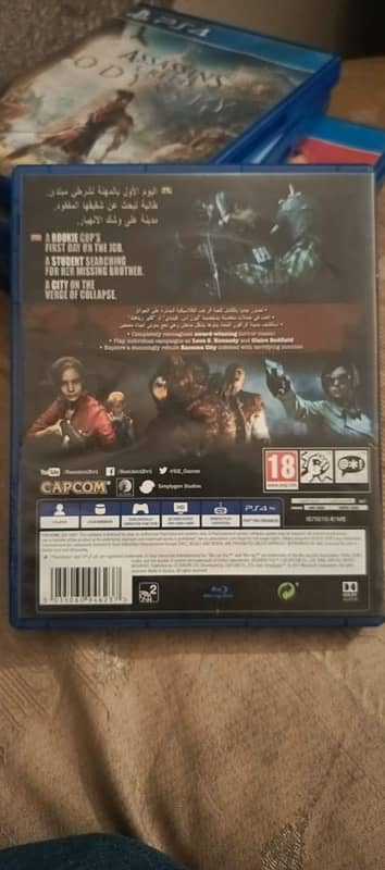 PS4 Resident Evil 2 Remake Game 1