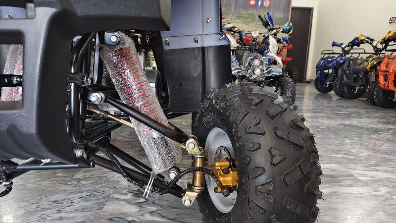 4 × 4 Hydraulic Disk Breaks 125cc Jeep Atv Quad Bike Delivery In All 5