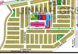 Low Budget Onground 5 Marla J Block Plot For Sale In Jinnah Sector LDA City Lahore