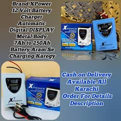 Battery Charger XPower AGS OSAKA Home Charger 30 Amp