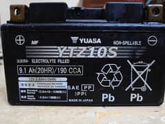 12 volts 9Ah battery MADE IN JAPAN for Gs 150 and sports bikes