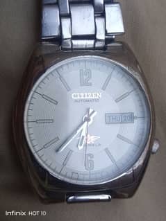 Citizen Automatic Japan watch sports model 21 jewels