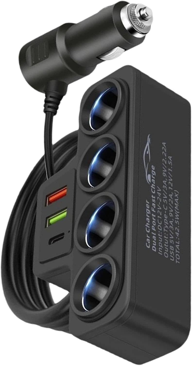 FM Bluetooth Transmitter for Car, Wireless Bluetooth Rudio Aux Adapter 10