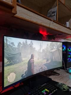 Samsung 34 inch curved monitor