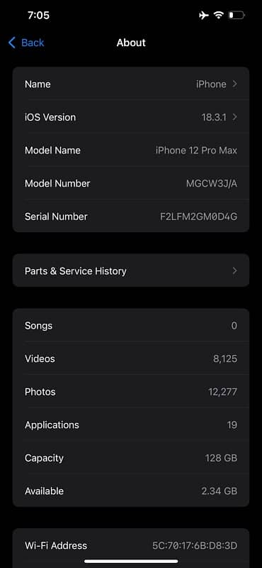 iPhone 12 Pro max 12