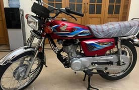 Honda 125 2024 Karachi number goldan number pelat