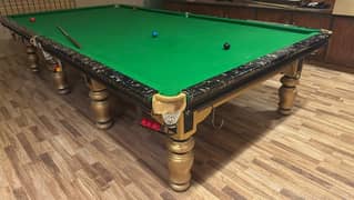 Snooker Table 12x6 Full Size Double Marble