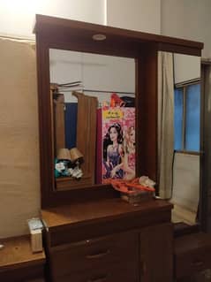 Dressing  Table With Double Mirrors