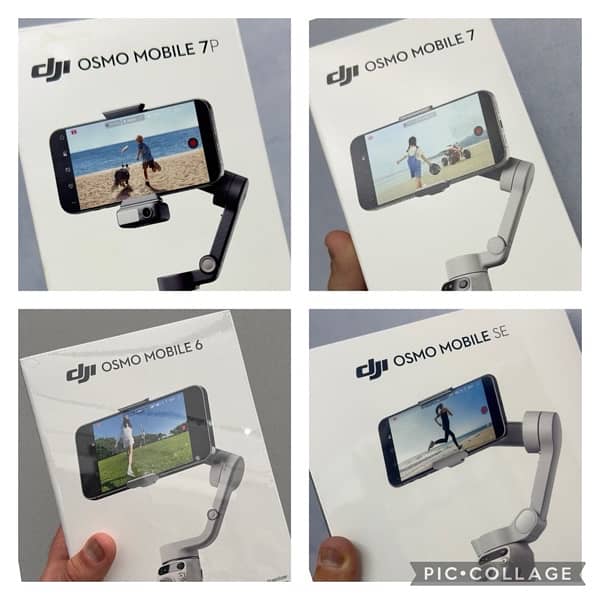 DJI OSMO 7p, 7, 6 & SE 4