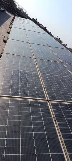 solar panels in running condition