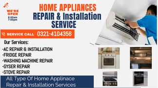 AC Repair / Washing machine Repair / All Home appliance Repair service