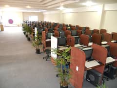 80 seats furnished call center,Office,Hall,Hostel for rent