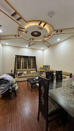 10 Marla Used House For Sale In Crystal Block Park View City, Lahore. Owner Build House, Solid Construction.