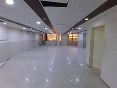 SEMI FURNISHED OFFICE IS AVAILABLE FOR RENT IN THE COMMERRICAL BUILDING AT MAIN SHAHR E FAISAL