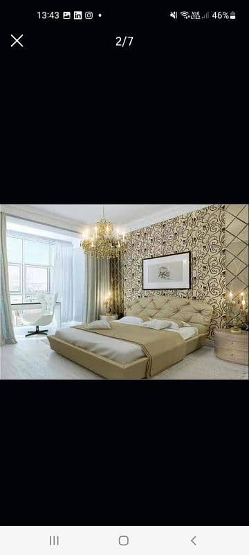 PVC Panels,Wallpapers,Ceiling Available 6
