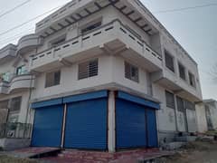 4 Marla house for sale corner House double story with 2 shops