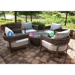 rattan furniture/rattan sofa/dining table/UPVC outdoor chair/cane sofa