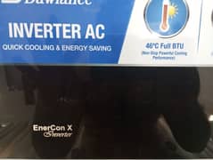 dawlance enercon x 1 ton inverter air conditioner use only two months