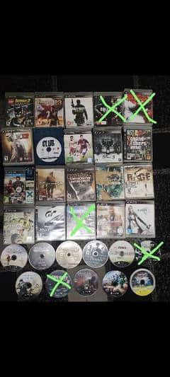 PS3 Games CDs Availables