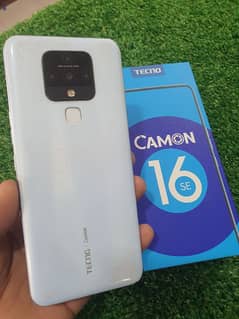 tecno cammon 16se(6/128) complte box