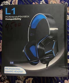 Gaming Headset L1 – Excellent Condition with Box – Rs 4,500