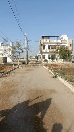 120 Sq Yard Transfer West Open near to gate plot for sale In Block 1 PIR AHMED ZAMAN TOWN