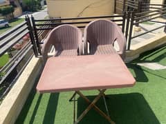 outdoor table chairs