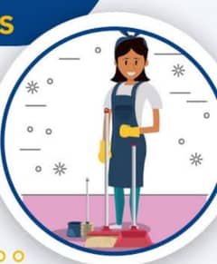 housekeeper / maid for cleaning