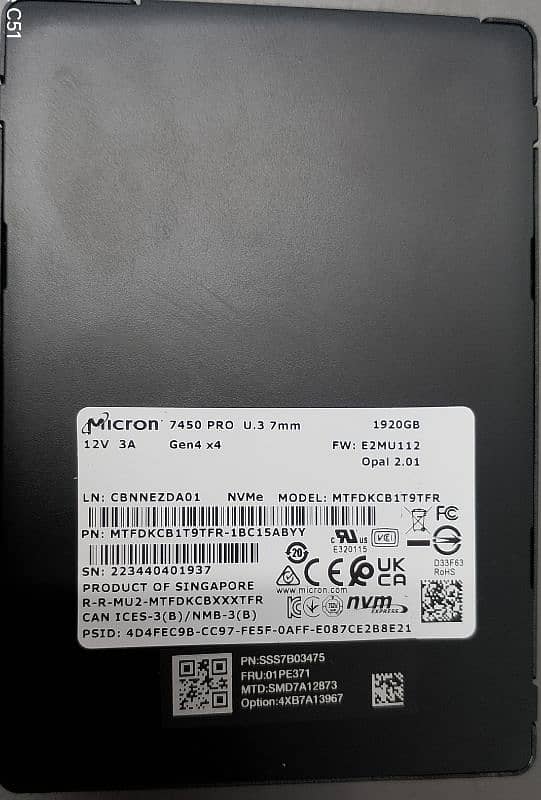 SAS NVMe SSD 0