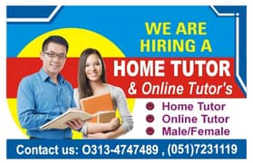 Career Opportunity: Professional Tutor Required for Students
                                title=