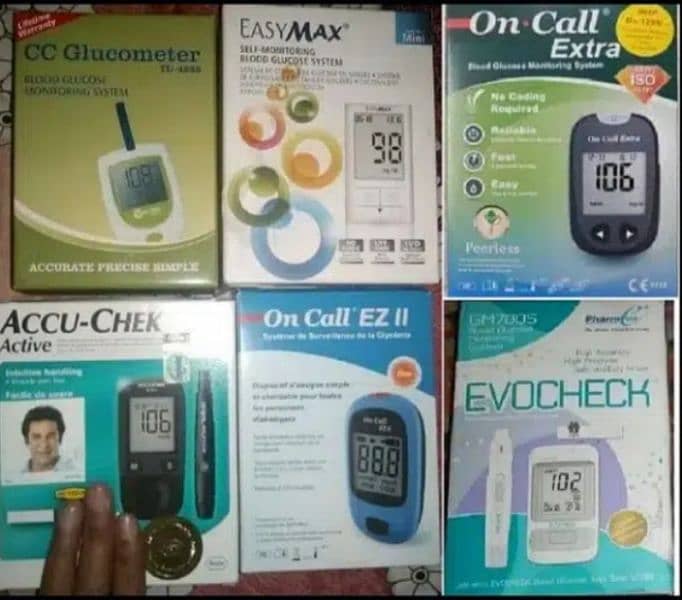 Sugar checking glucometers 0