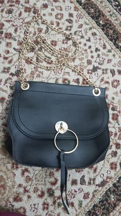 Black color shoulder bag for sale