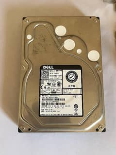 2 TB SAS Harddrive with all cables and connection card