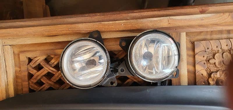 Honda Civic X Bumper Fog Lamp Cover + Fog Lamps 1