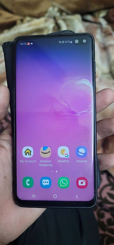 sumsung s10 plus non pta 8