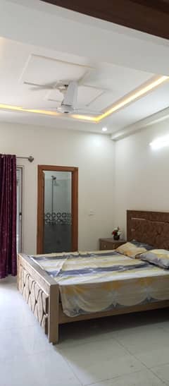 Two Bed Fully Furnished Flat Available For Rent Location Near Nust Double Road.