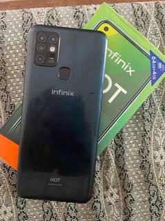 Infinix hot 10 4/64 with box without open