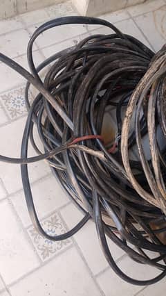 7/64 Silver 2 Core used Wire for sale 300 feet