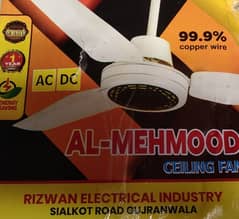 Al Mehmood Ceiling Remote Fans – Energy Saving & Durable!