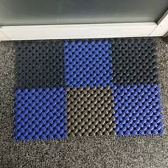 Anti-Slip Interlocking PVC Mats | 8.5 x 8.5 Waterproof & Durable