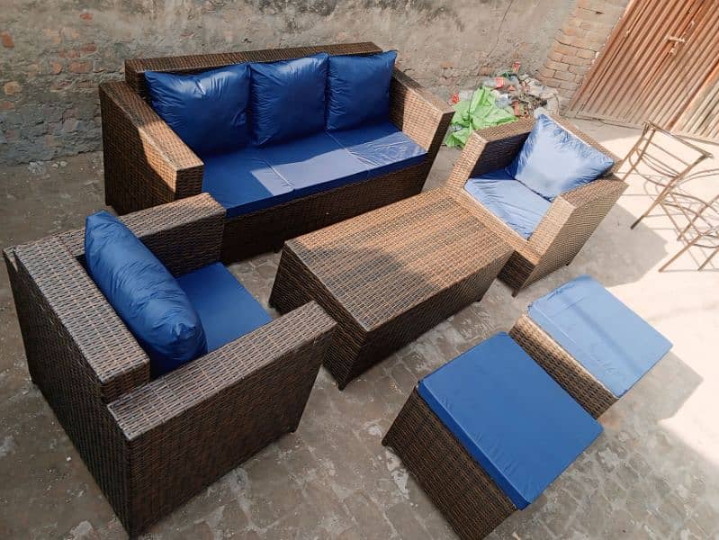 Urban style Rattan sofa set 17