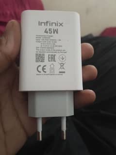 infinx 45 watt adapter 100 percent origna