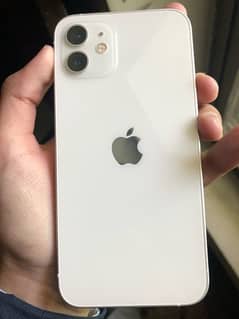 iPhone 12 with box 85 health jv 64 10/10 condition exchange possible