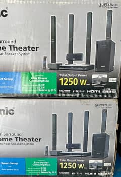 PANASONIC DVD HOME THEATER SC-PT875