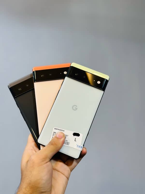 Google Pixel 6 / 6a / 6 pro Dual Sim Pta Fresh Original Stock 5
