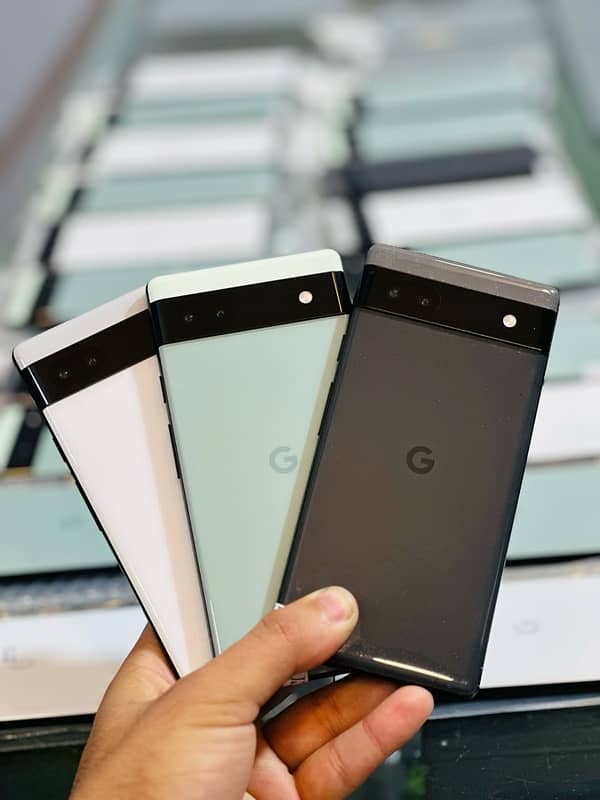 Google Pixel 6 / 6a / 6 pro Dual Sim Pta Fresh Original Stock 11