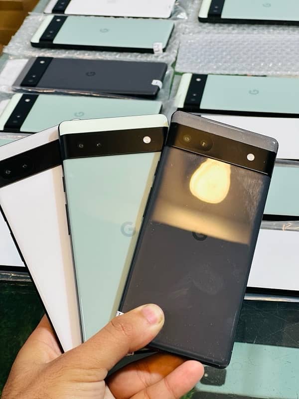 Google Pixel 6 / 6a / 6 pro Dual Sim Pta Fresh Original Stock 12