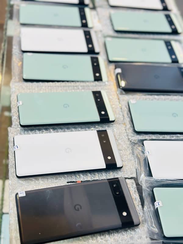 Google Pixel 6 / 6a / 6 pro Dual Sim Pta Fresh Original Stock 13